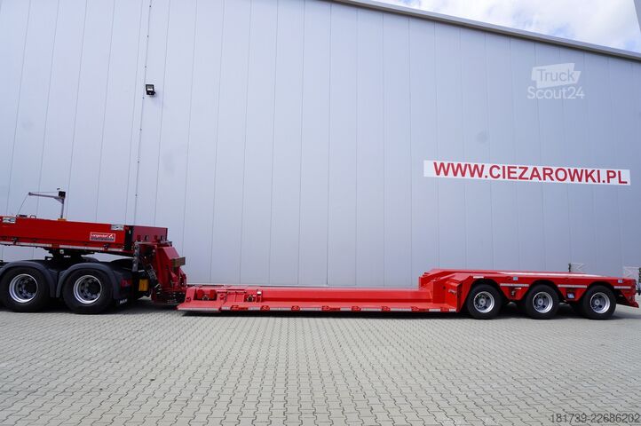 Lågplattform LANGENDORF SATAHV 30/50 low-bed semi-trailer / 16 m