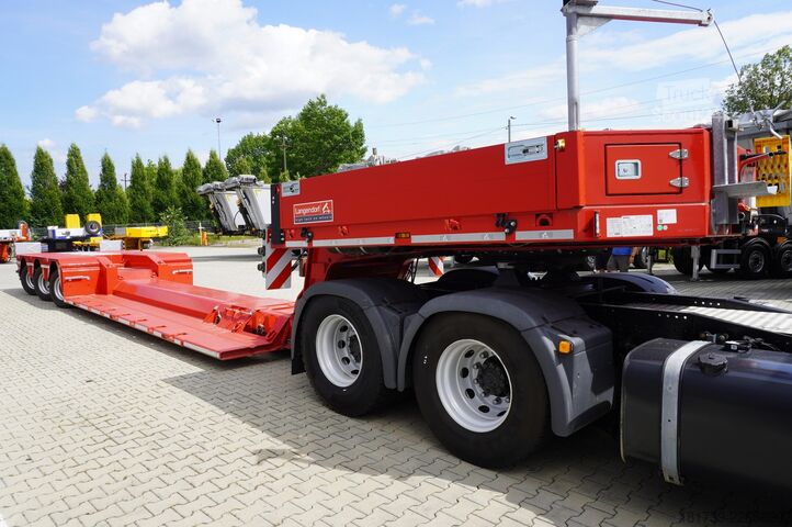 Lågplattform LANGENDORF SATAHV 30/50 low-bed semi-trailer / 16 m