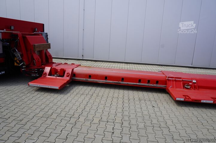 Lågplattform LANGENDORF SATAHV 30/50 low-bed semi-trailer / 16 m