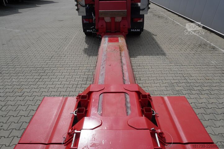 Lågplattform LANGENDORF SATAHV 30/50 low-bed semi-trailer / 16 m