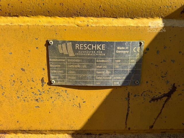 Grävmaskin  Teeth bucket CW 40 HH3 /1000