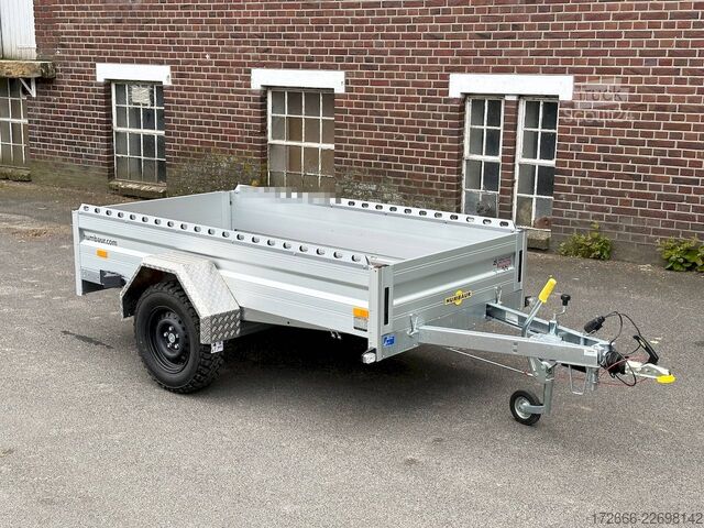  Humbaur HA 132513 KV OFFROAD 251X131X40CM 1300KG TIEFLADER | BUGKLAPPE