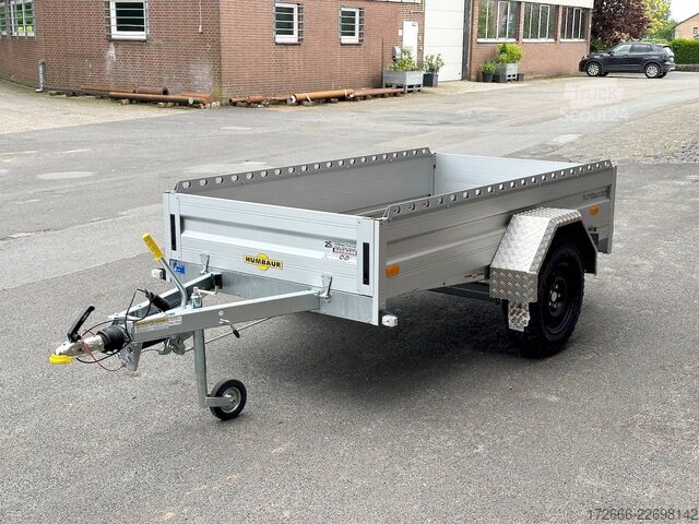  Humbaur HA 132513 KV OFFROAD 251X131X40CM 1300KG TIEFLADER | BUGKLAPPE
