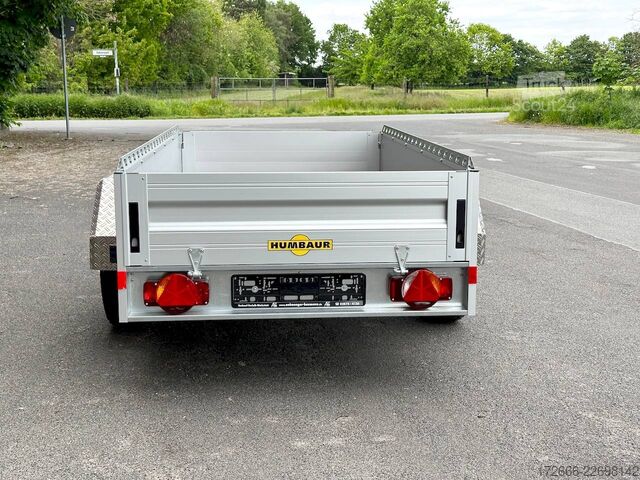  Humbaur HA 132513 KV OFFROAD 251X131X40CM 1300KG TIEFLADER | BUGKLAPPE