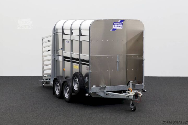 Hayvan taşıma römorku Ifor Williams TA5 | 8x6 | DOPPELSTOCK 241X156X183CM VIEHANHÄNGER | 2X LÜFTUNG