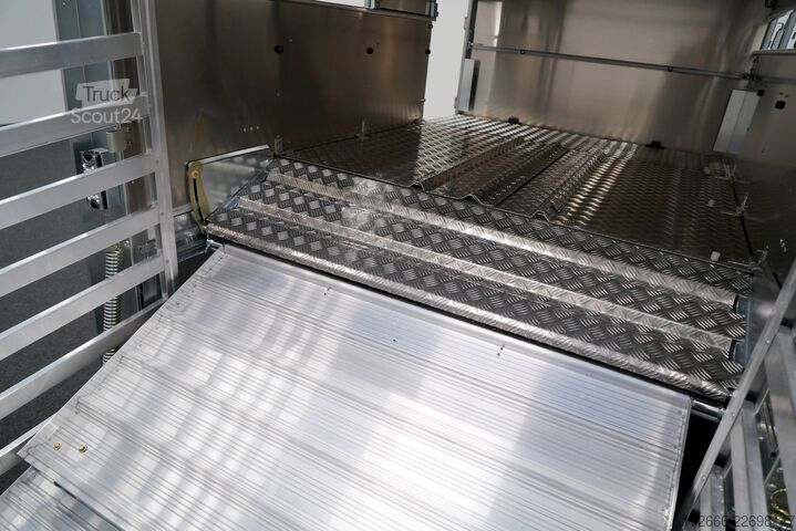 Hayvan taşıma römorku Ifor Williams TA5 | 8x6 | DOPPELSTOCK 241X156X183CM VIEHANHÄNGER | 2X LÜFTUNG