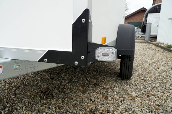 Remolque caja Humbaur HK 752513-15P | RAMPE 251X132X152CM 750KG KOFFERANHÄNGER