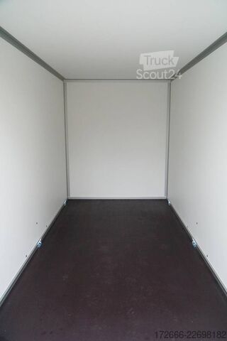 Remolque caja Humbaur HK 752513-15P | RAMPE 251X132X152CM 750KG KOFFERANHÄNGER
