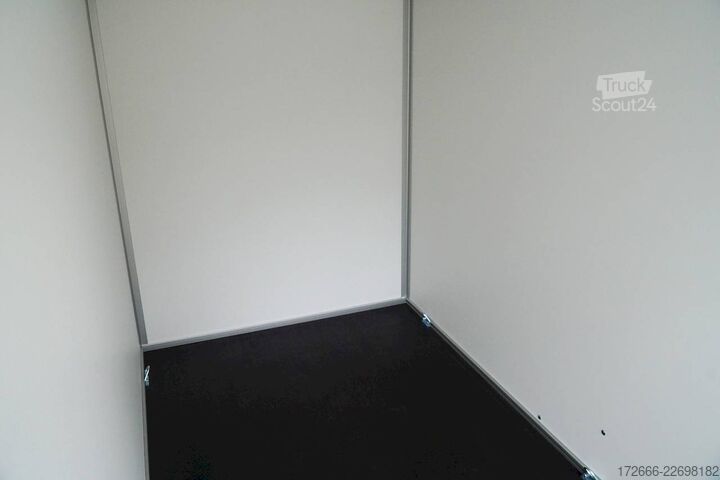 Remolque caja Humbaur HK 752513-15P | RAMPE 251X132X152CM 750KG KOFFERANHÄNGER