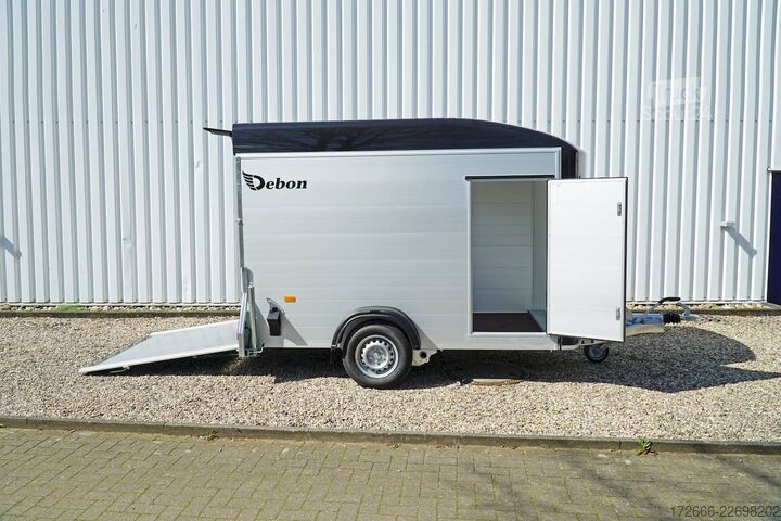 Kofferanhänger Debon CHEVAL LIBERTE DEBON C300 ALU ROADSTER SCHWARZ +SEITENTÜR