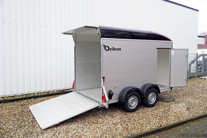 Kofferanhänger Debon CHEVAL LIBERTE DEBON C500 2600KG ALU ROADSTER SCHWARZ +SEITENTÜR