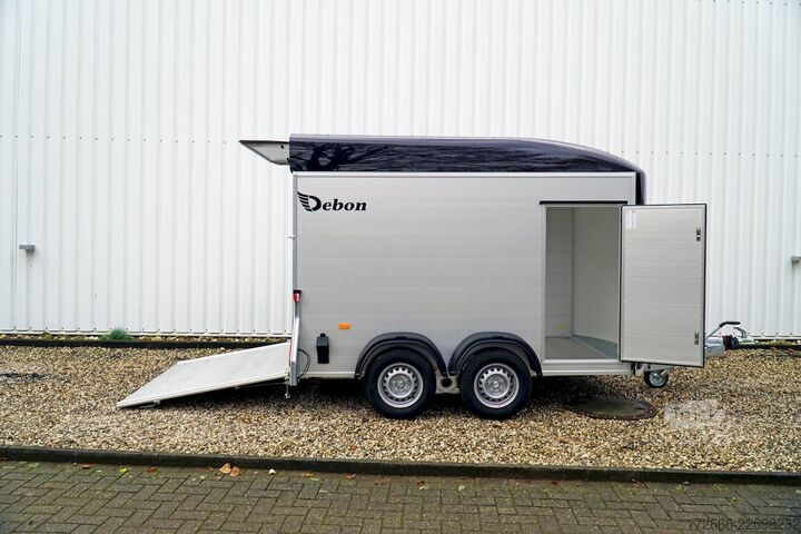 Kofferanhänger Debon CHEVAL LIBERTE DEBON C500 2600KG ALU ROADSTER SCHWARZ +SEITENTÜR