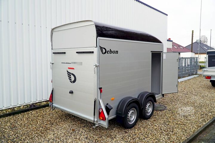 Kofferanhänger Debon CHEVAL LIBERTE DEBON C500 2600KG ALU ROADSTER SCHWARZ +SEITENTÜR