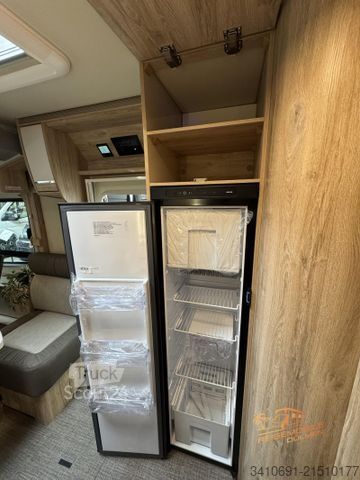 Integraal camper EURAMOBIL Integra Line 720 EB RFK ALDE  Wärmetauscher