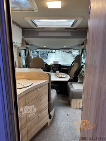 Integraal camper EURAMOBIL Integra Line 720 EB RFK ALDE  Wärmetauscher