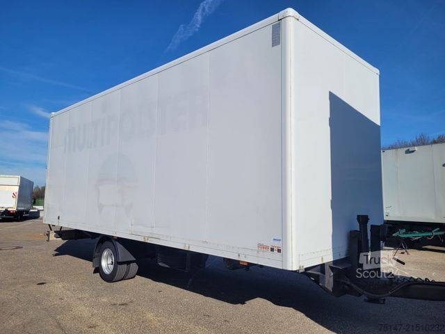 Kofferanhänger OBERMAIER 5 to 1-Achs Anhänger Möbelkoffer Portaltüren