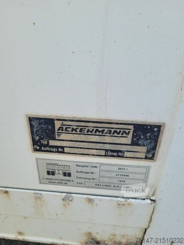 Kofferanhänger OBERMAIER 5 to 1-Achs Anhänger Möbelkoffer Portaltüren