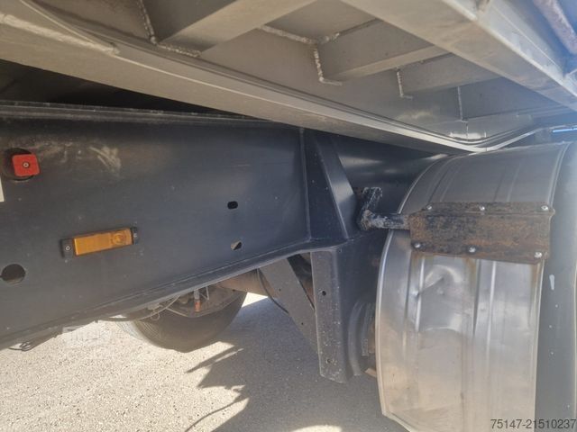 Driezijdige kipperaanhanger KEMPF 19t Tandem Anhänger 2-Seitenkipper Alu Rollplane