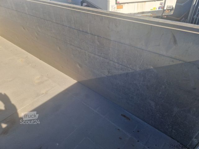 Driezijdige kipperaanhanger KEMPF 19t Tandem Anhänger 2-Seitenkipper Alu Rollplane