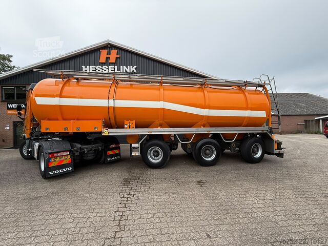  D-TEC 36m3 RVS Mestoplegger/Manure/Gulle 2x Stuuras N...