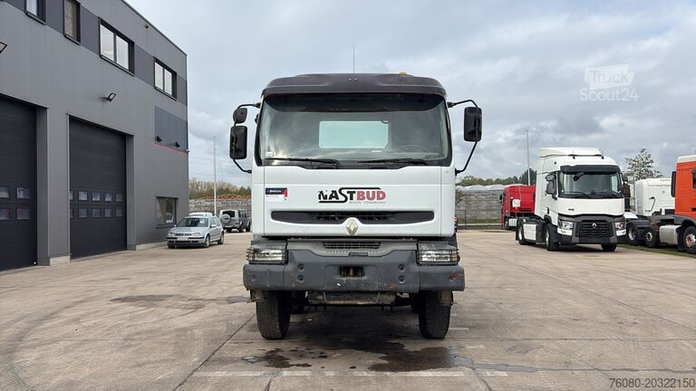 Chassi med hytt Renault Kerax 370 (BOITE MANUELLE / LAMES / GRAND PONT ...