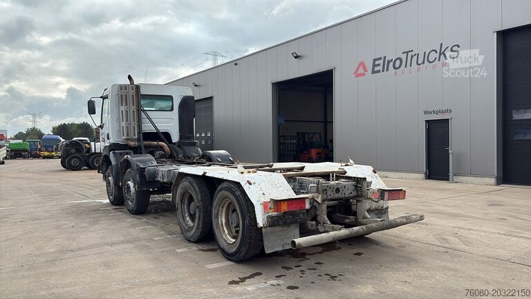 Chassi med hytt Renault Kerax 370 (BOITE MANUELLE / LAMES / GRAND PONT ...