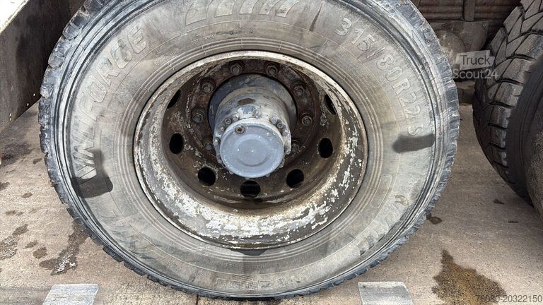 Chassi med hytt Renault Kerax 370 (BOITE MANUELLE / LAMES / GRAND PONT ...