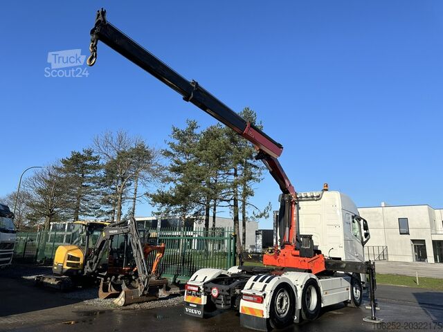 Standaard trekker Volvo FH 500 6X2 + PALFINGER PK16502 (2008) - EURO 6 ...