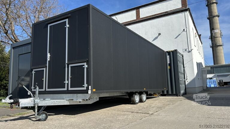 Satış römorku 7 m Lebensmittelanhänger Verkaufsanhänger, Imbissanhänger