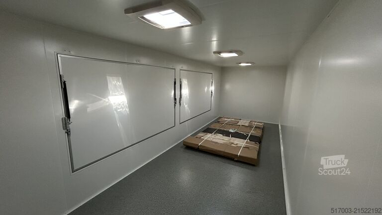 Satış römorku 7 m Lebensmittelanhänger Verkaufsanhänger, Imbissanhänger