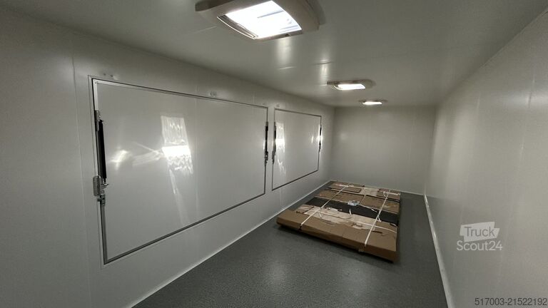 Satış römorku 7 m Lebensmittelanhänger Verkaufsanhänger, Imbissanhänger