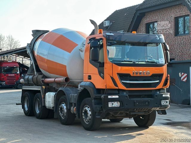 Camion malaxeur à béton IVECO X-Way 400 8x4 BB SchwingStetter AM9 Betonmischer