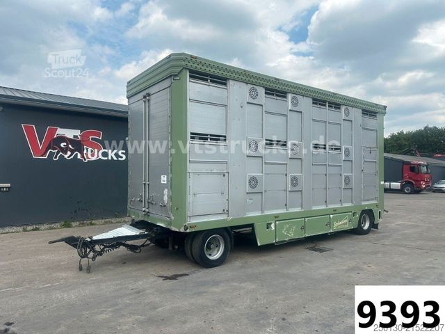 Pferdeanhänger  Stehmann AZV-18 3.Stock Viehanhänger,Hubdach