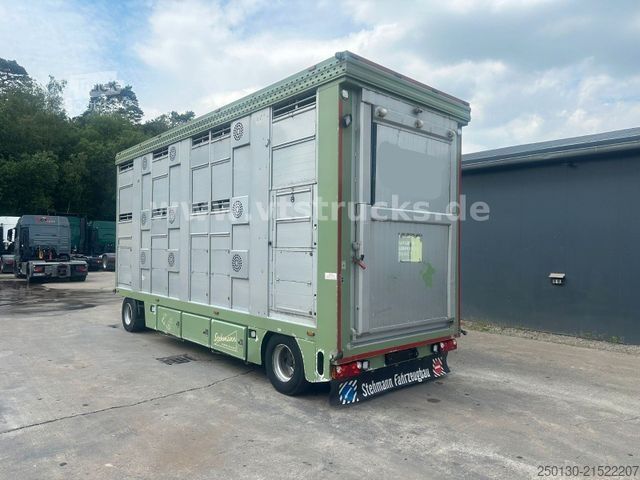Pferdeanhänger  Stehmann AZV-18 3.Stock Viehanhänger,Hubdach