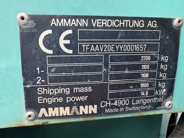 Ролик Ammann AV 20  AV 20