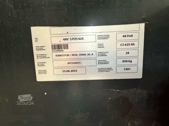 S+UVV 07/27 Seitensch. Elektro 25.272 h Linde E 18