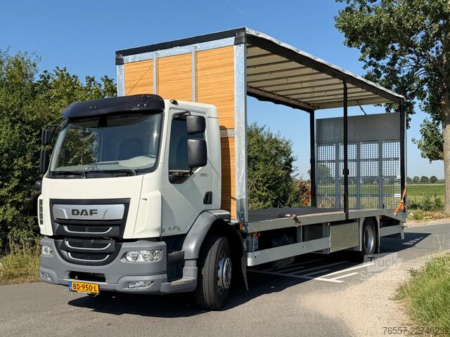Ponyva DAF CF 320 LF320.19 EURO6. OPRIJWAGEN MET SCHUIFZEI...