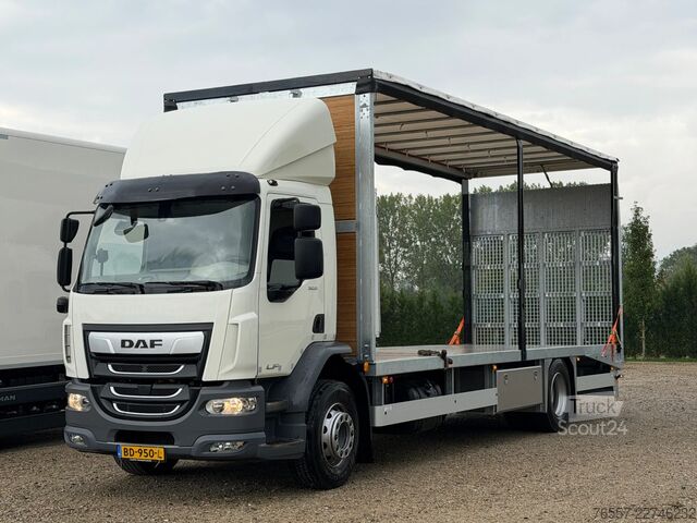 Ponyva DAF CF 320 LF320.19 EURO6. OPRIJWAGEN MET SCHUIFZEI...