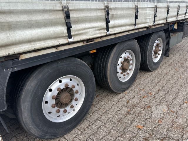 Открытый полуприцеп с тентом KRONE SD Palettenkasten / Lift / BPW