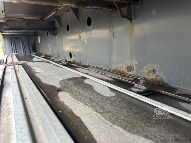 Открытый полуприцеп с тентом KRONE SD Palettenkasten / Lift / BPW