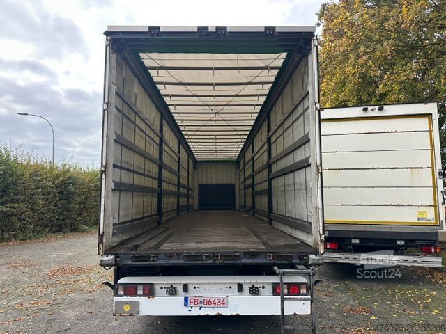 Открытый полуприцеп с тентом KRONE SD Palettenkasten / Lift / BPW