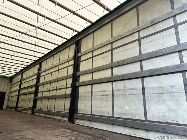 Открытый полуприцеп с тентом KRONE SD Palettenkasten / Lift / BPW