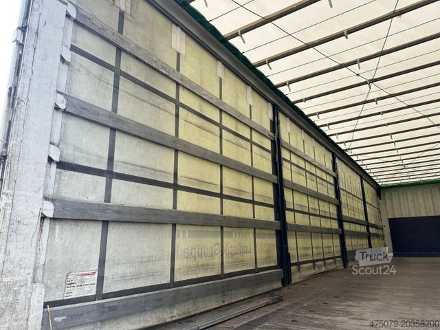 Открытый полуприцеп с тентом KRONE SD Palettenkasten / Lift / BPW