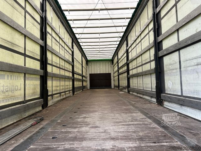 Открытый полуприцеп с тентом KRONE SD Palettenkasten / Lift / BPW