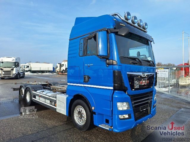 Wissellaadbak vrachtwagen MAN TGX 26.460LL Multiwechsler 2x AHK