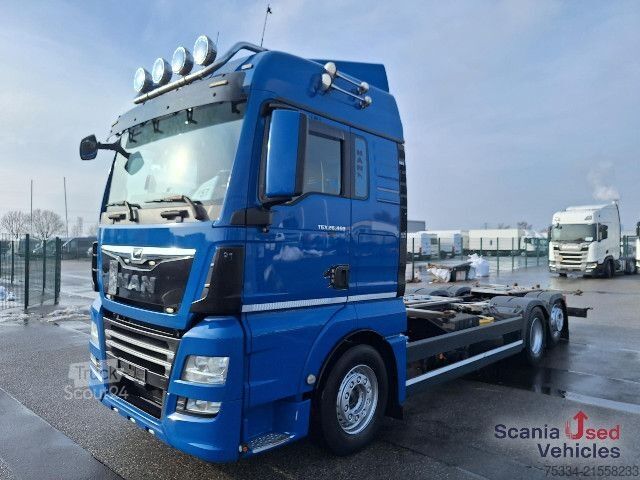 Wissellaadbak vrachtwagen MAN TGX 26.460LL Multiwechsler 2x AHK