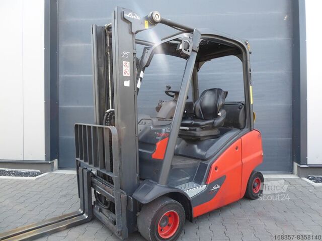 Ανυψωτικό περονοφόρο με εμπρόσθιο φορτηγό Linde H20T-01