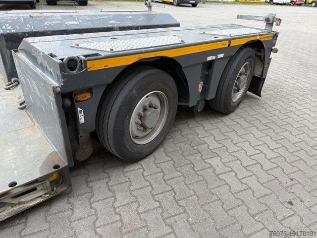 Låglastarsläpvagn FAYMONVILLE Max 510 Pendelachsen ausziehbar abfahrbarer Hals