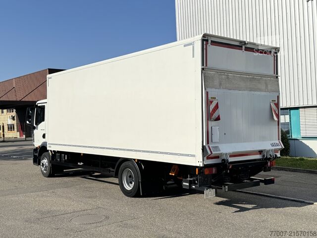 Truck with box body LBW MAN TGM 15.290 Koffer 7,3m LBW NL.8,0t AHK
