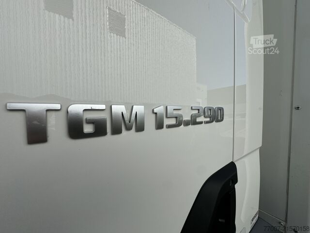 Truck with box body LBW MAN TGM 15.290 Koffer 7,3m LBW NL.8,0t AHK